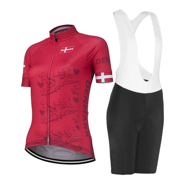 denmark women's short sleeve bike pro team cycling jersey set breathable quick dry bib gel pad bicycle mtb sports clothing racing sets, Black;blue
denmark women's short sleeve bike pro team cycling jersey set breathable quick dry bib gel pad bicycle mtb sports clothing racing sets, Black;blue