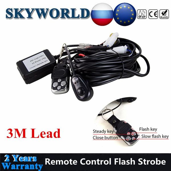 working light skyworld remote control flash strobe wiring harness switch led wire relay kit 40a 12v offroad for auto car 4x4 4wd uaz suv
working light skyworld remote control flash strobe wiring harness switch led wire relay kit 40a 12v offroad for auto car 4x4 4wd uaz suv