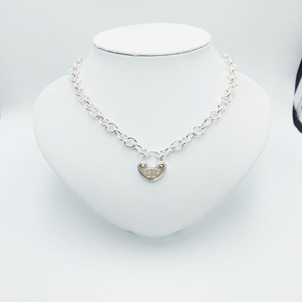 chains 1:1 925 sterling silver classic exquisite love locks a lifetime happy life necklace, ladies' holiday jewelry gift
chains 1:1 925 sterling silver classic exquisite love locks a lifetime happy life necklace, ladies' holiday jewelry gift
