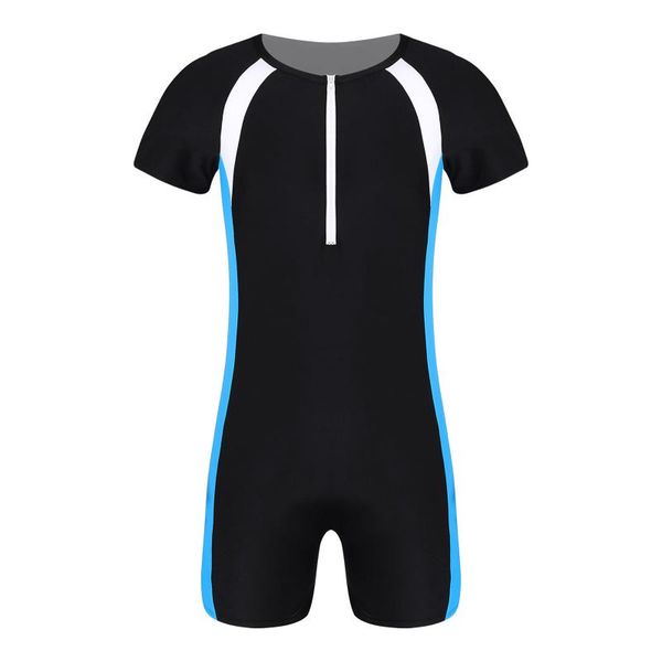 men's swimwear men one-piece short sleeves front zipper closure colorblock patchwork jumpsuit swimming bathing triathlon wetsuit leotar
men's swimwear men one-piece short sleeves front zipper closure colorblock patchwork jumpsuit swimming bathing triathlon wetsuit leotar