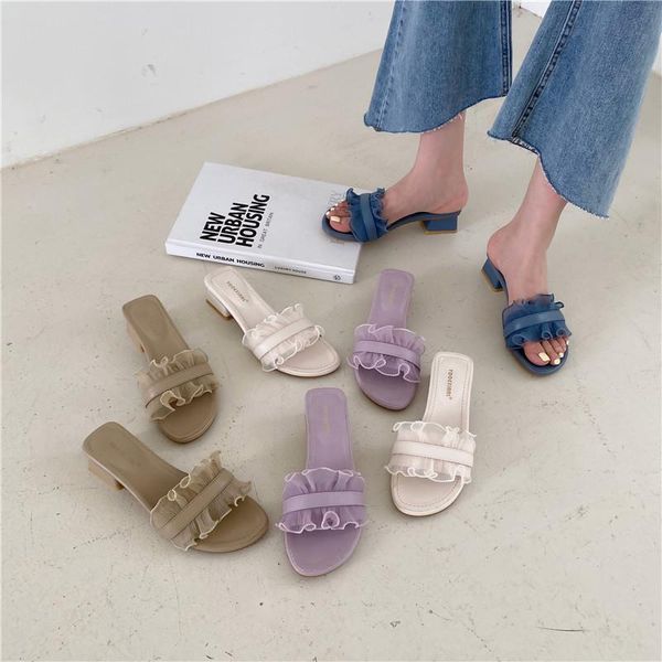 shoes women slippers casual pantofle med slides square heel soft luxury 2021 block summer fashion hoof heels rome pu basic, Black
shoes women slippers casual pantofle med slides square heel soft luxury 2021 block summer fashion hoof heels rome pu basic, Black