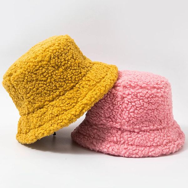 wide brim hats lamb wool faux female hat fur warm winter women's bucket outdoor sun panama lady fisherman, Blue;gray
wide brim hats lamb wool faux female hat fur warm winter women's bucket outdoor sun panama lady fisherman, Blue;gray