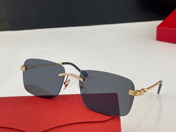 0295s fashion summer style gradient lens sunglasses uv 400 protection for men and women vintage square metal frameless come with case classi, White;black
0295s fashion summer style gradient lens sunglasses uv 400 protection for men and women vintage square metal frameless come with case classi, White;black