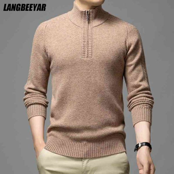 wool 100% grade new fashion digner turtleneck zip up brand knit pullover mens sweater winter casual jumper men clothing, Black
wool 100% grade new fashion digner turtleneck zip up brand knit pullover mens sweater winter casual jumper men clothing, Black