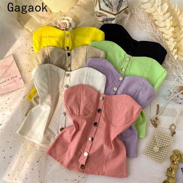 sweet women tank summer solid candy color sleeveless short crop korean chic wild fashin tanks 210531, White
sweet women tank summer solid candy color sleeveless short crop korean chic wild fashin tanks 210531, White