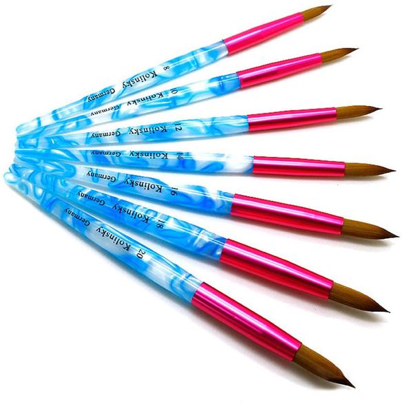 nail brushes acrylic brush extension uv gel builder tools nails art pen tool, Yellow
nail brushes acrylic brush extension uv gel builder tools nails art pen tool, Yellow