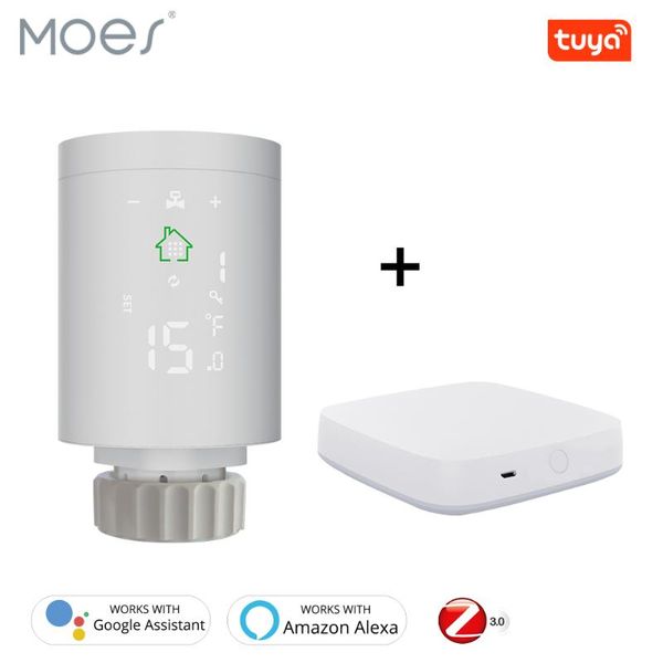 smart home control trv zigbee3.0 radiator actuator programmable thermostatic valve temperature controller voice via alexa
smart home control trv zigbee3.0 radiator actuator programmable thermostatic valve temperature controller voice via alexa