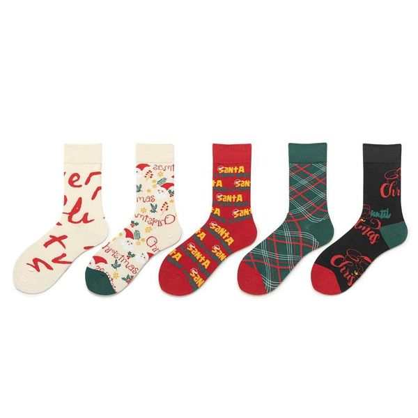 christmas decorations 1 pair fashion socks for autumn winter cotton crew sox festival gift middle tube letters red white green black
christmas decorations 1 pair fashion socks for autumn winter cotton crew sox festival gift middle tube letters red white green black
