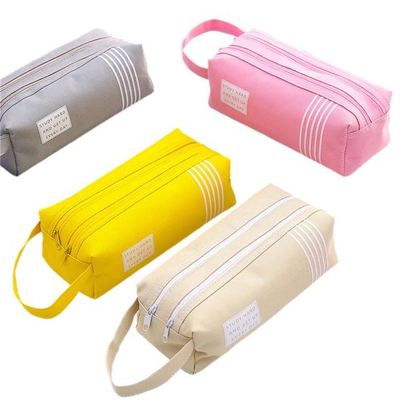 portable stationery bag travel cosmetic large capacity pencil case toiletry with handle bags & cases
portable stationery bag travel cosmetic large capacity pencil case toiletry with handle bags & cases