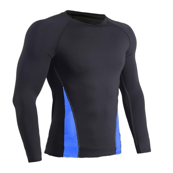running jerseys sports tight bottoming clothes mens quick-dry breathable stretch run basketball training fitness outdoor, Black;blue
running jerseys sports tight bottoming clothes mens quick-dry breathable stretch run basketball training fitness outdoor, Black;blue