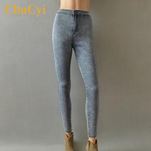 spring women's denim jeans vintage streetwear fashion high waist elastic slim trousers women casual cotton pants, Blue
spring women's denim jeans vintage streetwear fashion high waist elastic slim trousers women casual cotton pants, Blue