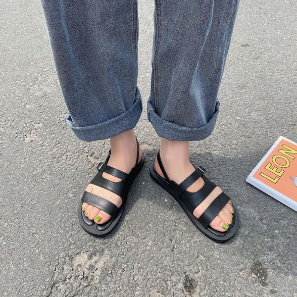 sandals flat platform women open toe gladiator summer concise buckle black beige zapatillas mujer
sandals flat platform women open toe gladiator summer concise buckle black beige zapatillas mujer