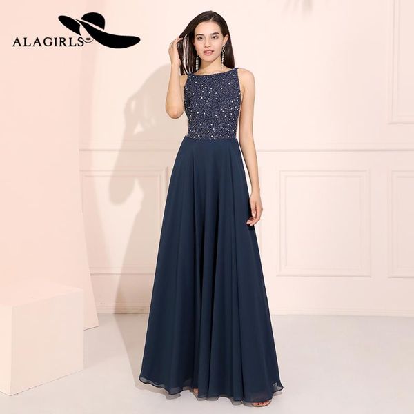 party dresses alagirls a line chiffon beading prom backless evening dress vestido de fiesta formal noche, White;black
party dresses alagirls a line chiffon beading prom backless evening dress vestido de fiesta formal noche, White;black