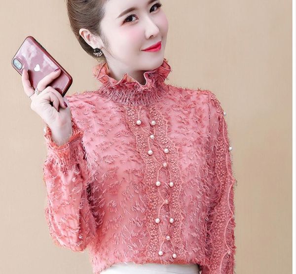 2021 summer fashion long sleeve women's shirt@21, White