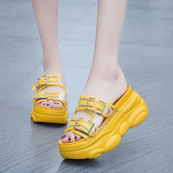 slippers lucyever 2021 summer women sandals fashion buckle platform comfortable famale thick sole beach flip flops zapatos mujer, Black
slippers lucyever 2021 summer women sandals fashion buckle platform comfortable famale thick sole beach flip flops zapatos mujer, Black