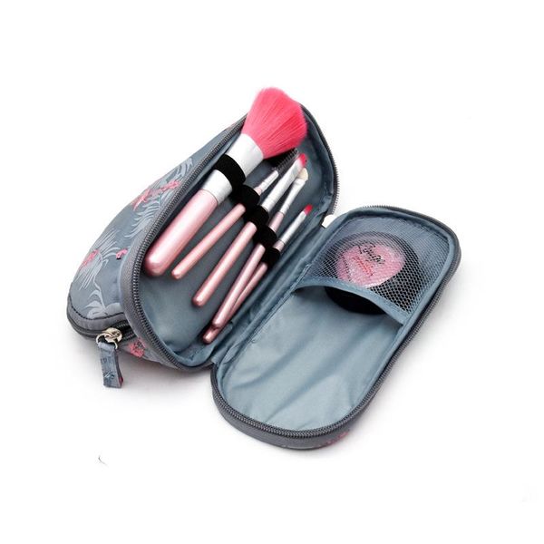 multi-function make up bag flower half round travel cosmetic bags for makeup portable large-capacity double-layer storage clutch & cases
multi-function make up bag flower half round travel cosmetic bags for makeup portable large-capacity double-layer storage clutch & cases