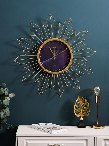 wall clocks nordic decoration living room background luxury metal pendant modern light wrought iron ornaments
wall clocks nordic decoration living room background luxury metal pendant modern light wrought iron ornaments