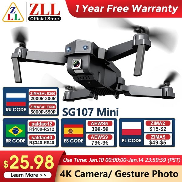 zll sg107 mini drone 4k wifi fpv single camera profesional dual optical flow 50x time zoom quadcopter rc dron
zll sg107 mini drone 4k wifi fpv single camera profesional dual optical flow 50x time zoom quadcopter rc dron