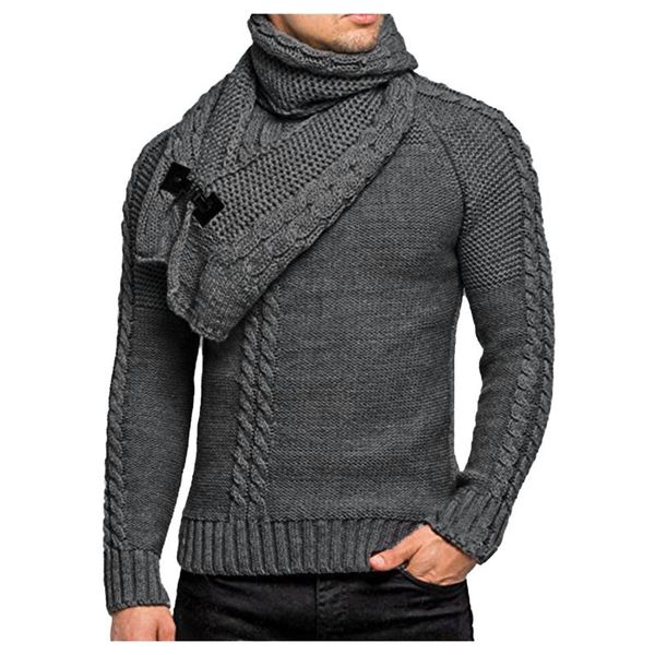 men's vests autumn and winter o neck long sleeve pullover solid sweater blouse scarf 2 pieces sets oversized chalecos, Black;white
men's vests autumn and winter o neck long sleeve pullover solid sweater blouse scarf 2 pieces sets oversized chalecos, Black;white