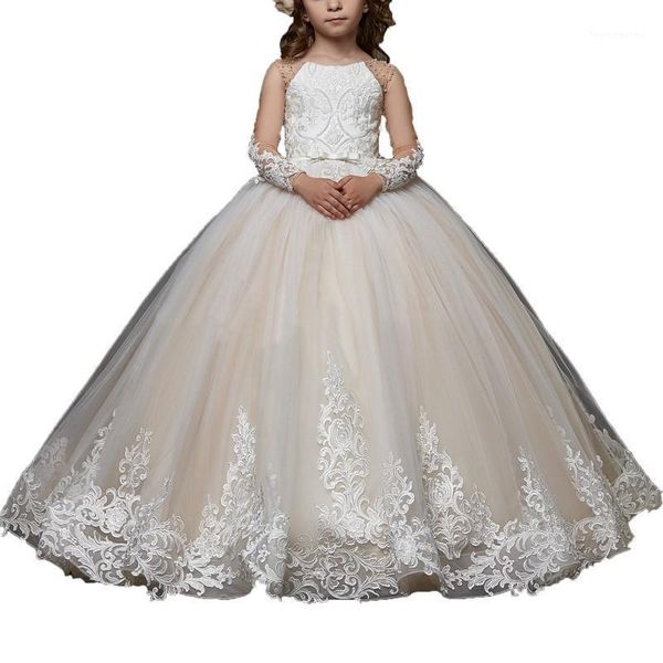 girl's dresses handmade lace flower girl first communion wedding party little bride dress kids pearls long sleeve girls pageant gown1, Red;yellow
girl's dresses handmade lace flower girl first communion wedding party little bride dress kids pearls long sleeve girls pageant gown1, Red;yellow