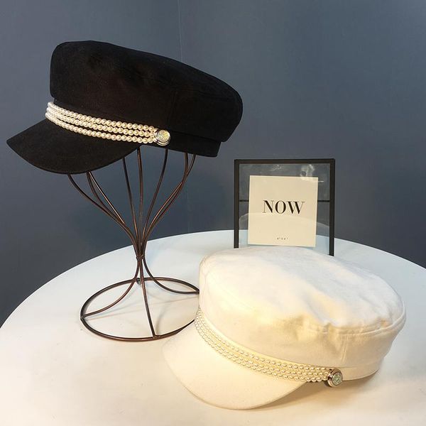 women navy pull on hat 2020 womens visor hats summer sun protector hat women fashion resizable pearl french girls craisy, Blue;gray
women navy pull on hat 2020 womens visor hats summer sun protector hat women fashion resizable pearl french girls craisy, Blue;gray