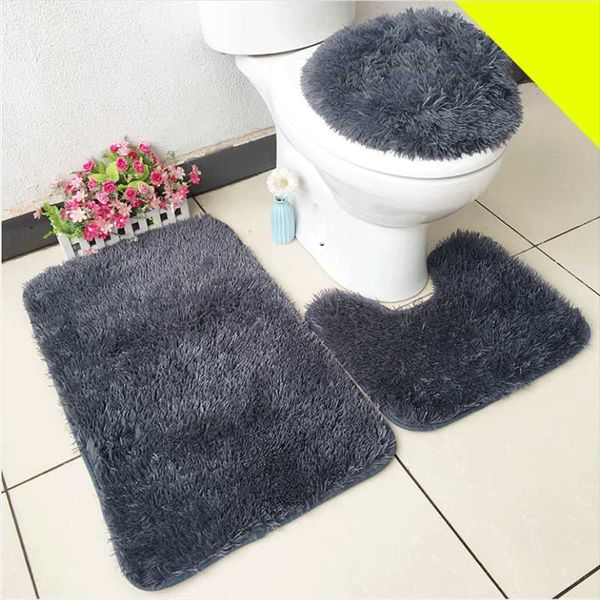 toilet bathroom floor rug three-piece household door mat absorbent non-slip combined carpet plush decor bath mats
toilet bathroom floor rug three-piece household door mat absorbent non-slip combined carpet plush decor bath mats