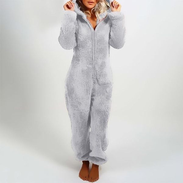gym clothing women fleece plush sleepwear autumn winter female long sleeve hoodies nightwear pajamas 1piece velvet warmer jumpsuits, White;black
gym clothing women fleece plush sleepwear autumn winter female long sleeve hoodies nightwear pajamas 1piece velvet warmer jumpsuits, White;black