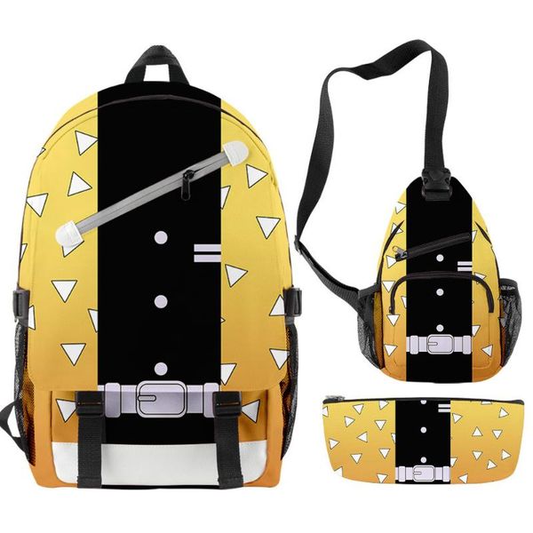 backpack 3 pieces backpacks demon slayer kimetsu no yaiba teenage boys girls school bags students lapwaterproof travel
backpack 3 pieces backpacks demon slayer kimetsu no yaiba teenage boys girls school bags students lapwaterproof travel