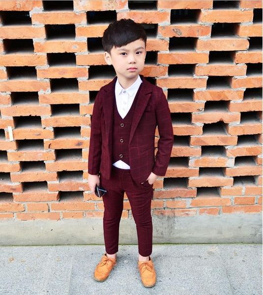 suits 2021 3pcs kids plaid wedding blazer suit brand flower boys formal tuxedos school spring clothing set, Black
suits 2021 3pcs kids plaid wedding blazer suit brand flower boys formal tuxedos school spring clothing set, Black