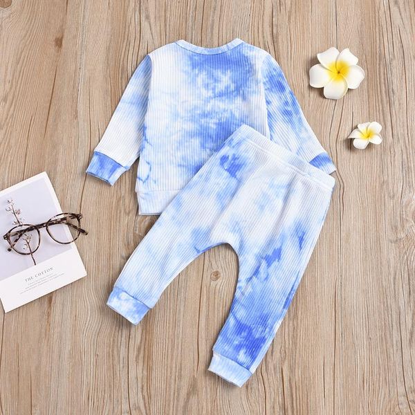 clothing sets baby & children's 0-24m born girl boy tie-dye long sleeve sweatshirt + pants toddler outfits, White
clothing sets baby & children's 0-24m born girl boy tie-dye long sleeve sweatshirt + pants toddler outfits, White