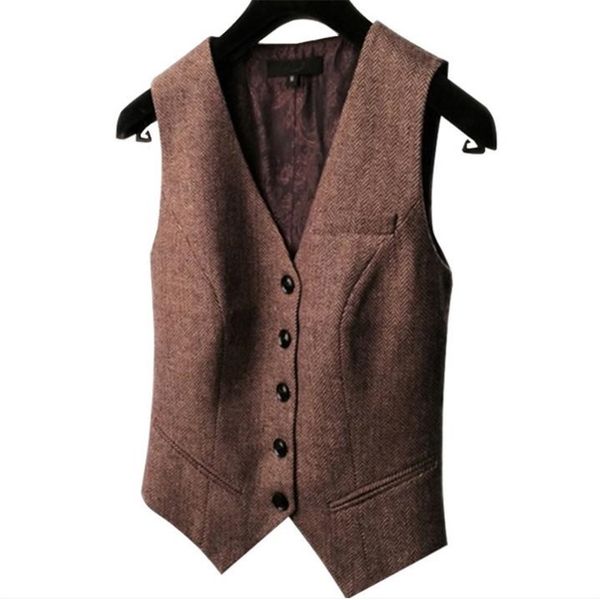 spring suit vest ladies waistcoat short jacket casual ol coat women 211008, Black;white
spring suit vest ladies waistcoat short jacket casual ol coat women 211008, Black;white