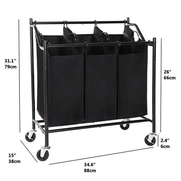 rolling laundry basket organizer 3 grid large hamper bin waterproof bags for dirty clothes storage box on wheels & organization
rolling laundry basket organizer 3 grid large hamper bin waterproof bags for dirty clothes storage box on wheels & organization
