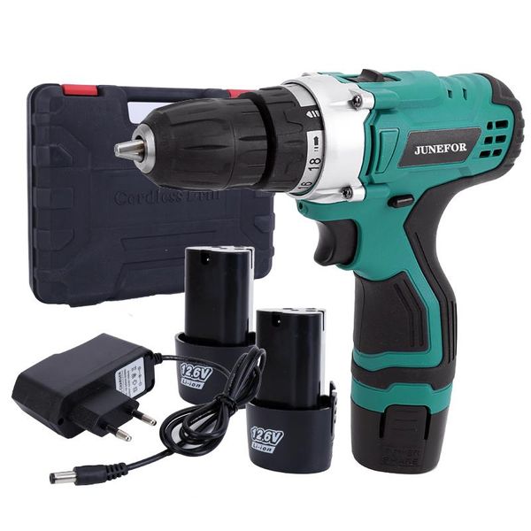 professiona electric drills 12.6v 16.8v 21v cordless drill mini screwdriver with 2 power driver dc lithium-ion battery 3/8-inch tool kits
professiona electric drills 12.6v 16.8v 21v cordless drill mini screwdriver with 2 power driver dc lithium-ion battery 3/8-inch tool kits