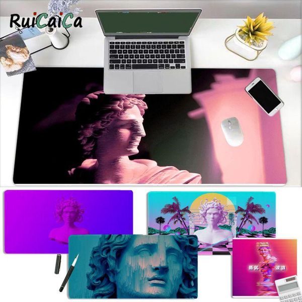 mouse pads & wrist rests ruicaica high medusa david vaporwave glitch art silicone large/small pad to game rubber pc computer gaming mousepad
mouse pads & wrist rests ruicaica high medusa david vaporwave glitch art silicone large/small pad to game rubber pc computer gaming mousepad