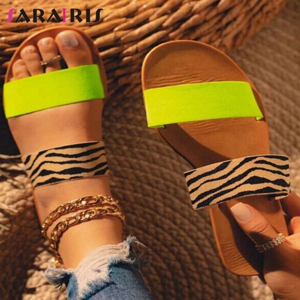 slippers sarairis female casual beach leisure seiwng fashion snake print women open toe slip on flat shoes woman, Black
slippers sarairis female casual beach leisure seiwng fashion snake print women open toe slip on flat shoes woman, Black