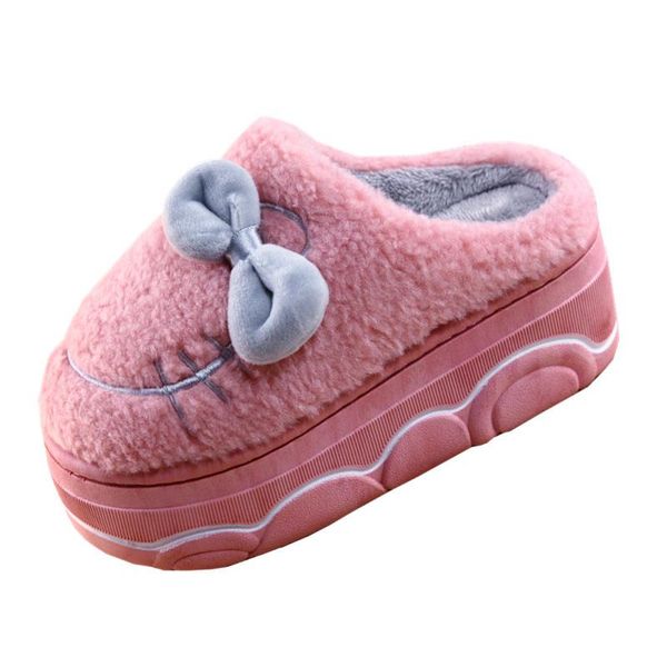 arrival women's winter platform slippers indoor fur shoes female home cat girl fuzzy mules, Black
arrival women's winter platform slippers indoor fur shoes female home cat girl fuzzy mules, Black