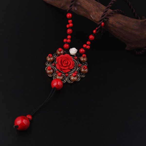 chains fashion ethnic necklace,lapis rose flowers pendants necklace vintgae jewelry red glass stones sweater for women, Silver
chains fashion ethnic necklace,lapis rose flowers pendants necklace vintgae jewelry red glass stones sweater for women, Silver