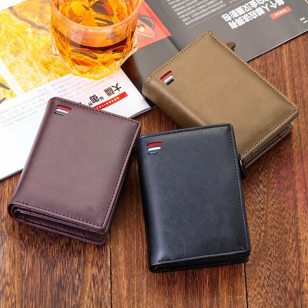 mens leather wallet id card protection with zipper coin money case holder multifunction wallets, Red;black
mens leather wallet id card protection with zipper coin money case holder multifunction wallets, Red;black