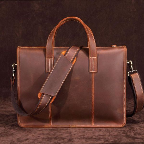 crazy horse leather men's bag handbag briefcase casual lapretro messenger briefcases
crazy horse leather men's bag handbag briefcase casual lapretro messenger briefcases