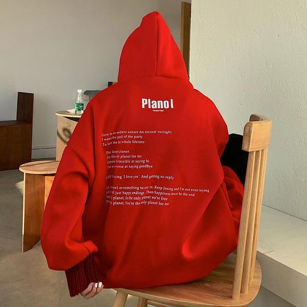 women's hooded sweatshirt winter letters solid color 2021 oversize ladies pullover warm pocket jacket gym clothing, White;black
women's hooded sweatshirt winter letters solid color 2021 oversize ladies pullover warm pocket jacket gym clothing, White;black