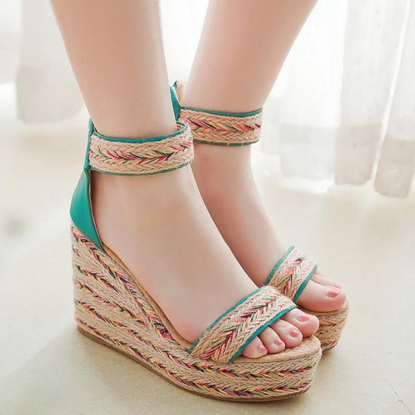 litthing summer women sandals fashion female beach shoes wedge heels comfortable platform # dropship 12, Black
litthing summer women sandals fashion female beach shoes wedge heels comfortable platform # dropship 12, Black