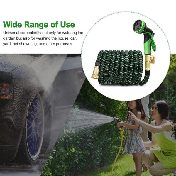 50ft expandable with high pressure nozzle garden hose flexible leakproof watering car washing outdoor tool cleaning accessories equipments
50ft expandable with high pressure nozzle garden hose flexible leakproof watering car washing outdoor tool cleaning accessories equipments