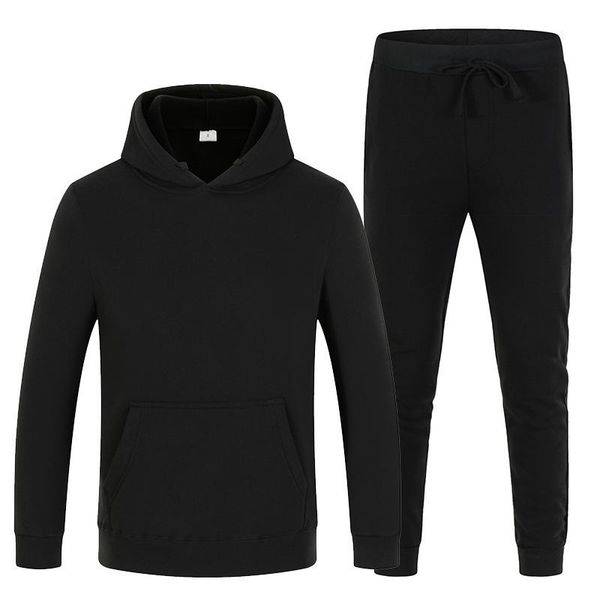men's tracksuits tracksuit autumn winter hooded sweatshirt +sweatpants outfit sportswear male solid color casual pullover two piece set, Gray
men's tracksuits tracksuit autumn winter hooded sweatshirt +sweatpants outfit sportswear male solid color casual pullover two piece set, Gray