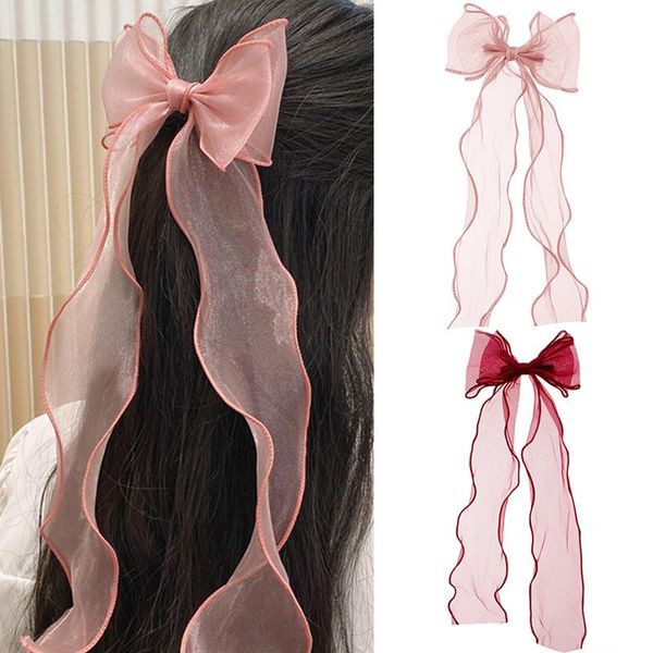 korean hairpins 2021 women large bow hairpin chiffon big bowknot ribbon hairband clip lady girls spring hair accessory accessories, Slivery;white
korean hairpins 2021 women large bow hairpin chiffon big bowknot ribbon hairband clip lady girls spring hair accessory accessories, Slivery;white