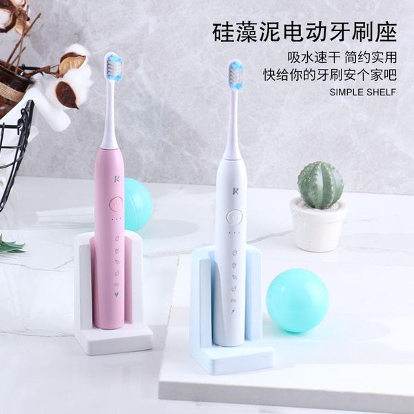 toothbrush holders diatomite electric holder absorbs water quick-drying mould-proof bathroom supplies
toothbrush holders diatomite electric holder absorbs water quick-drying mould-proof bathroom supplies
