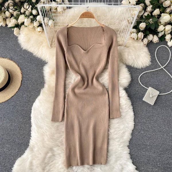 casual dresses 2021 for women strapless ribbed knitted bodycon dress winter long sleeve mini sweater clothes, Black;gray
casual dresses 2021 for women strapless ribbed knitted bodycon dress winter long sleeve mini sweater clothes, Black;gray
