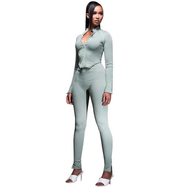 women's two piece pants women tracksuit autumn zipper full sleeve 2 sets womens outfits casual solid female fitness suit stretch, White
women's two piece pants women tracksuit autumn zipper full sleeve 2 sets womens outfits casual solid female fitness suit stretch, White