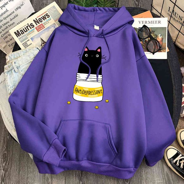 men's in bottle black cat printed sweatshirt, harajuku casual loose hoodie, cartoon hoodie suitable for both men and women, fashionable
men's in bottle black cat printed sweatshirt, harajuku casual loose hoodie, cartoon hoodie suitable for both men and women, fashionable