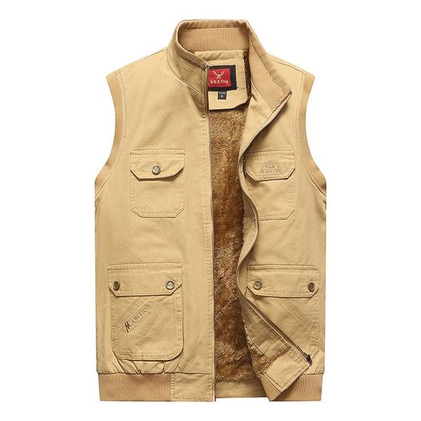 men's vests 2021 sleeveless jacket men thickening cotton fleece warm vest winter waistcoat casual windbreaker fashion tactical, Black;white
men's vests 2021 sleeveless jacket men thickening cotton fleece warm vest winter waistcoat casual windbreaker fashion tactical, Black;white
