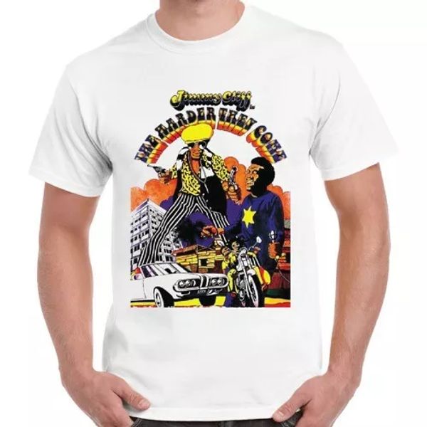 the harder they come poster 70s jimmy cliff film reggae music retro t shirt 772, White;black
the harder they come poster 70s jimmy cliff film reggae music retro t shirt 772, White;black